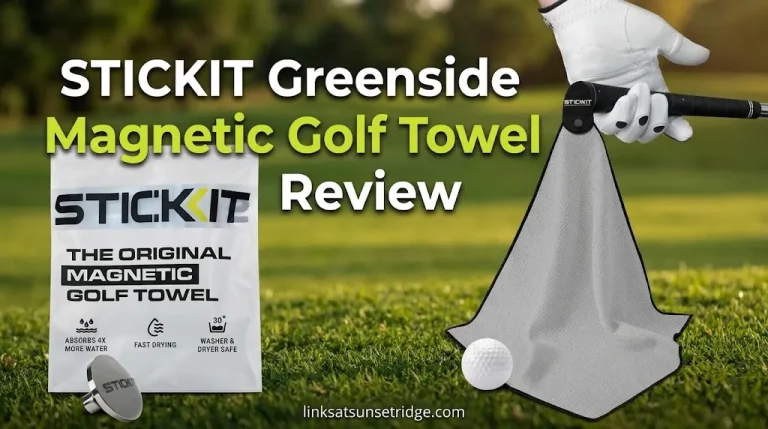 STICKIT Greenside Magnetic Golf Towel Review
