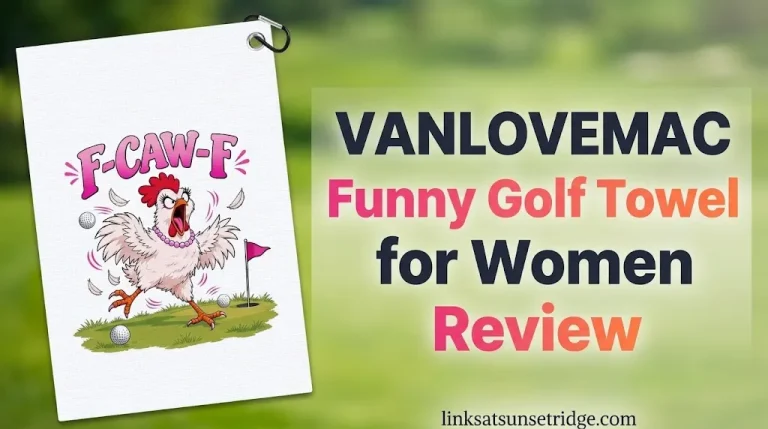 VANLOVEMAC Funny Golf Towel for Women Review