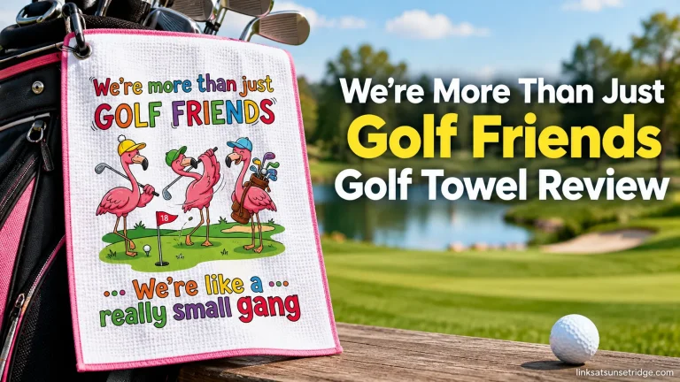 We're More Than Just Golf Friends Golf Towel Review