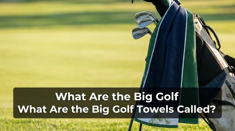 What Are the Big Golf Towels Called