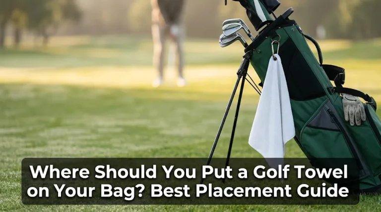 Where Should You Put a Golf Towel on Your Bag