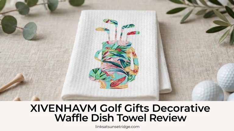XIVENHAVM Golf Gifts Decorative Waffle Dish Towel Review
