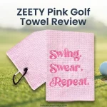 ZEETY Pink Golf Towel Review: Features, Pros & Cons