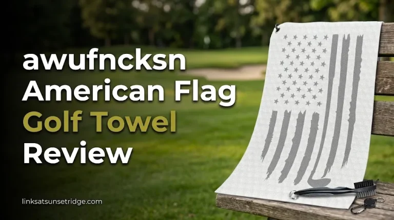 awufncksn American Flag Golf Towel Review